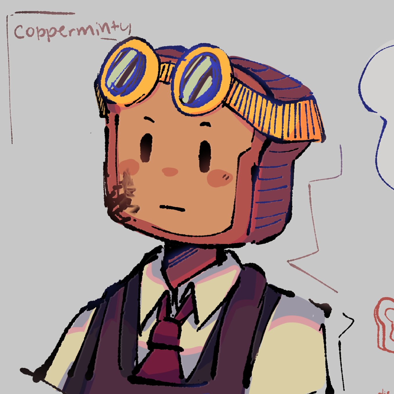 CHAR; toasted_breaad CHAR; toasted_breaad